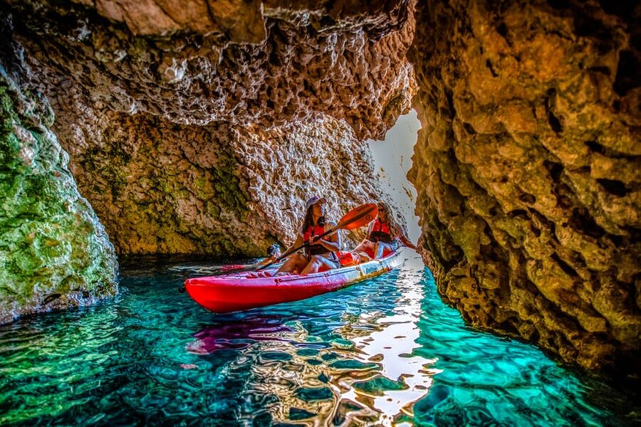 From Metajna/Novalja: Pag Bay Guided Sea Kayaking Tour - Starting at Ručica Beach beneath Pag’s white stone