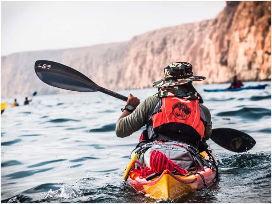 From Muscat: Al Qurum Beach Sunset Kayaking Experience - The sunset portion is the real payoff