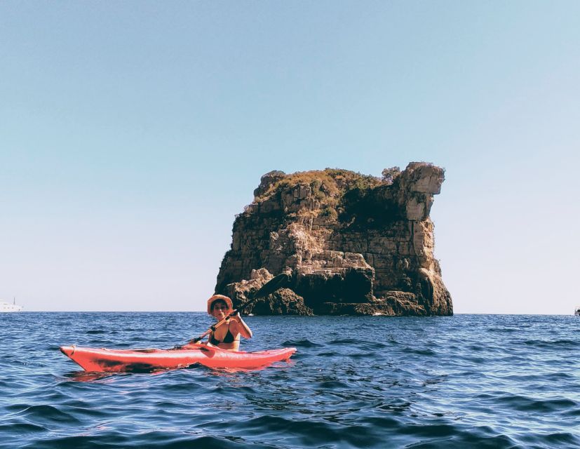 From Nerano: Sorrento Coast to Crapolla Fjord Kayak Tour - Starting at Marina del Cantone