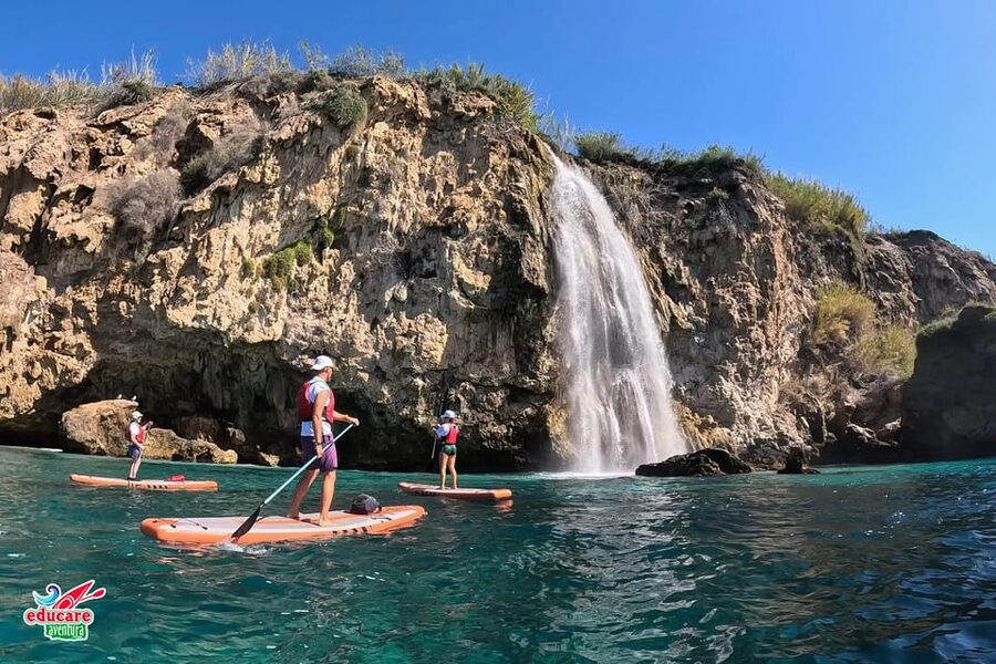 From Nerja: Guided Paddle Surf Cliffs and Maro Waterfall - Along the Maro-Cerro Gordo Cliffs
