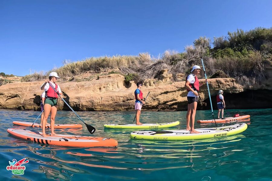 From Nerja: Guided Paddle Surf Cliffs and Maro Waterfall - Swimming, snorkeling, corals, and fish