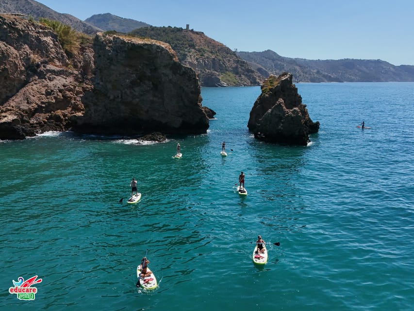 From Nerja: Guided Paddle Surf Cliffs and Maro Waterfall - The return paddle is the real test
