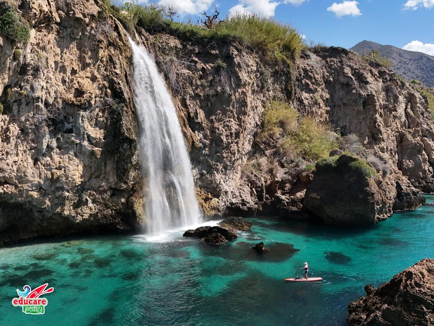From Nerja: Guided Paddle Surf Cliffs and Maro Waterfall - What the $41 price includes