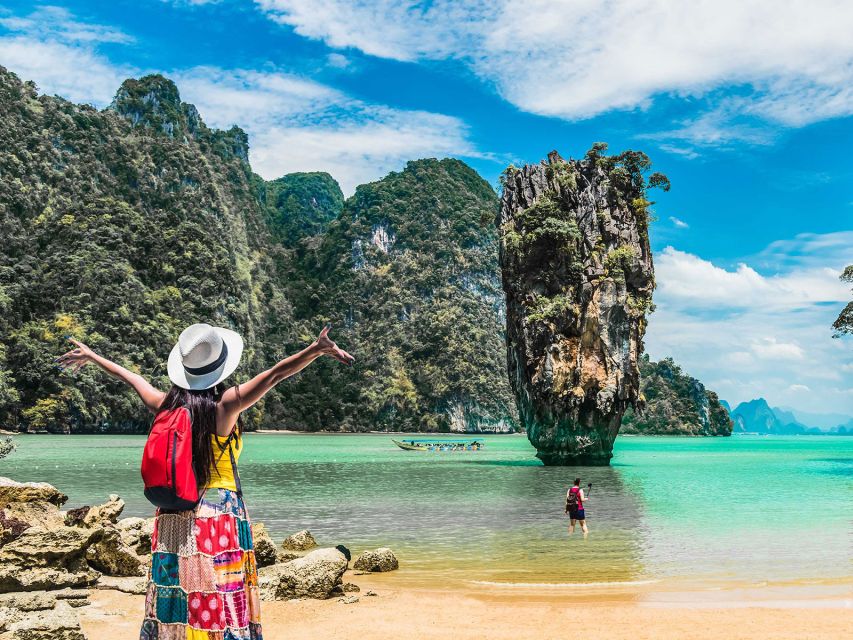 From Phuket: Phang Nga Bay and Canoeing Tour by Big Boat - Hong Island, caves, and the chance to swim