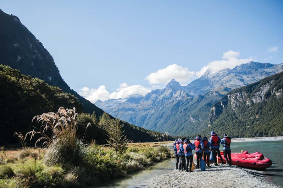 From Queenstown: Dart River Canoe & Jet Boat Day Trip - Funyaking turns the Dart River quiet