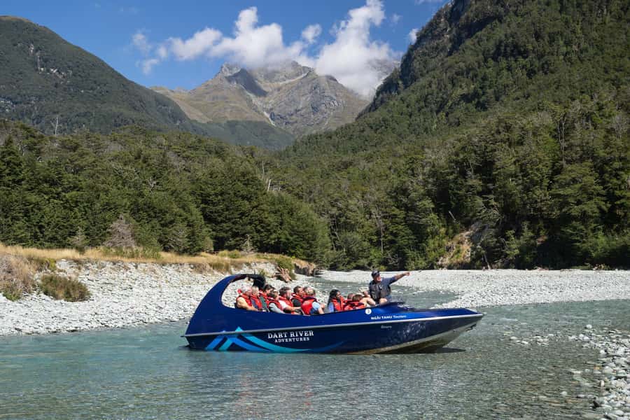From Queenstown: Dart River Canoe & Jet Boat Day Trip - A wilderness buffet makes a proper midday break