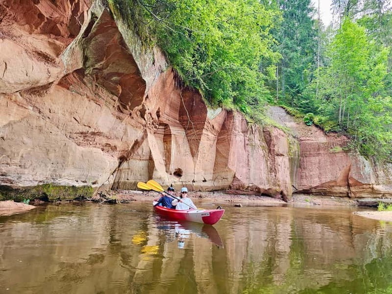 From Riga: Full-Day Scenic Gauja River Valley Kayaking Trip - A morning pickup from Riga
