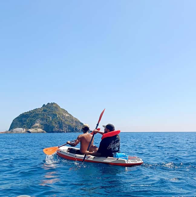 From Sant'Angelo: Ischia Kayak Tour with Italian Aperitif - Spa Bay: Thermal Water and Eggs Cooked Outdoors