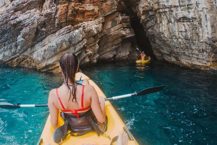 From Sant'Angelo: Ischia Kayak Tour with Italian Aperitif - Starting at Sant’Angelo With Coffee