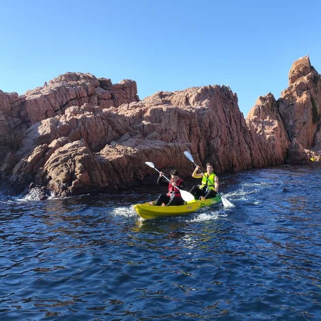 From Sant Feliu de Guíxols: Kayak and Snorkel in Costa Brava - The return paddle and what you see from the sea