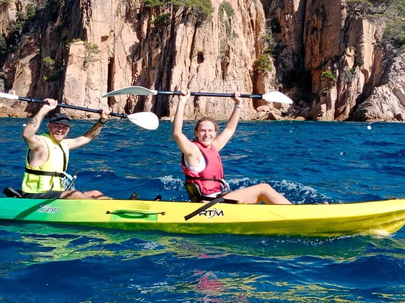 From Sant Feliu de Guíxols: Kayak and Snorkel in Costa Brava - Starting at the Kayak Center Guíxols