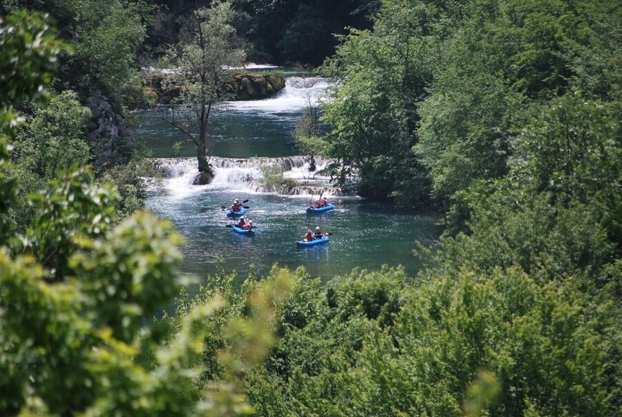 From Slunj: Mrežnica Canyon Kayaking Tour - The 10-minute transfer to the river