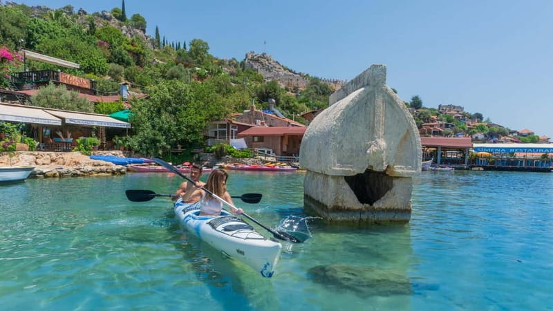 From Ucagiz: Kekova Sea Guided Kayaking Tour - The Pirates Cave and other coastal sights