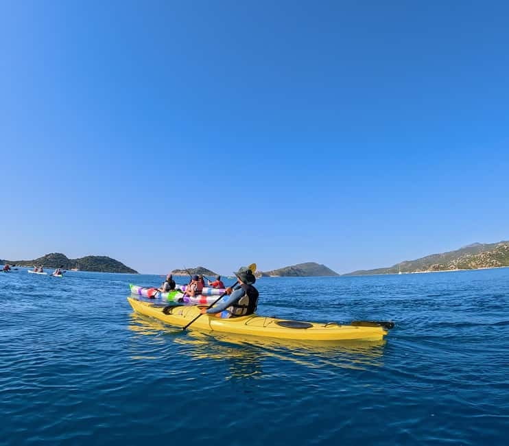 From Ucagiz: Kekova Sea Guided Kayaking Tour - Theimussa and the return to Üçağız