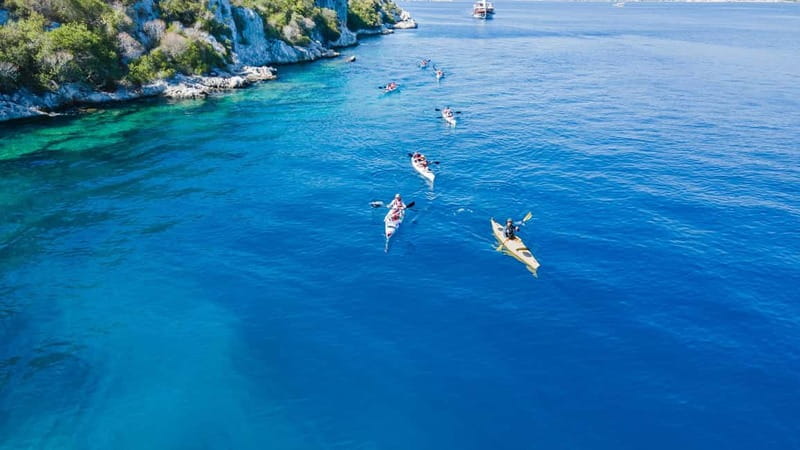 From Ucagiz: Kekova Sea Guided Kayaking Tour - What to pack for the rocky coastline