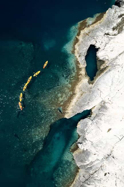 From Zadar: Dugi Otok Half-Day Kayak Adventure - The second bay brings the real kayaking