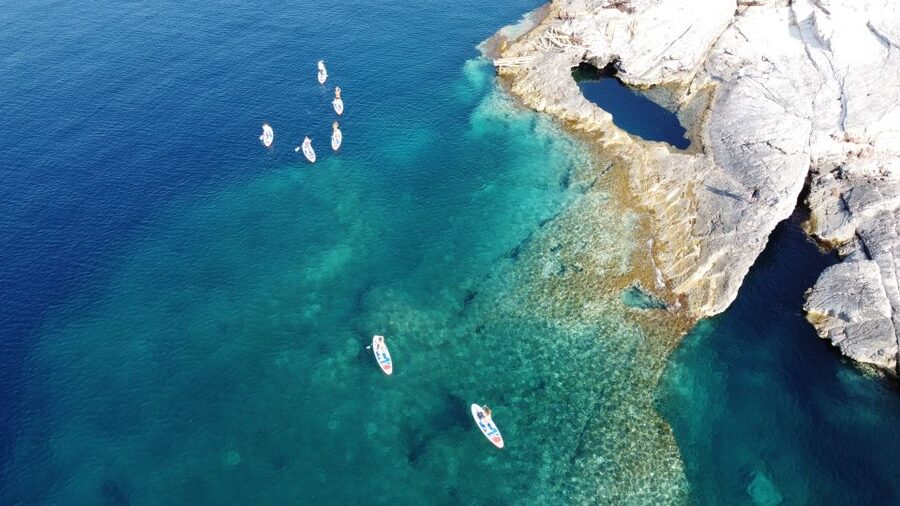 From Zadar: Full Day Dugi Otok Guided Paddle Board Tour - Small islets, quiet bays, and open Adriatic views