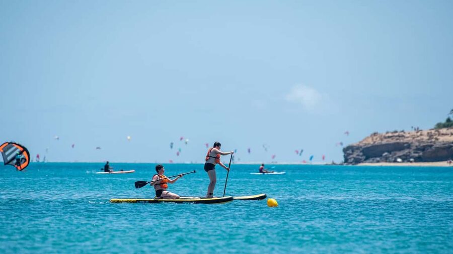 Fuerteventura: Explore Costa Calma Bay on a SUP Board! - Starting at the Shaka center beside All Sun Hotel