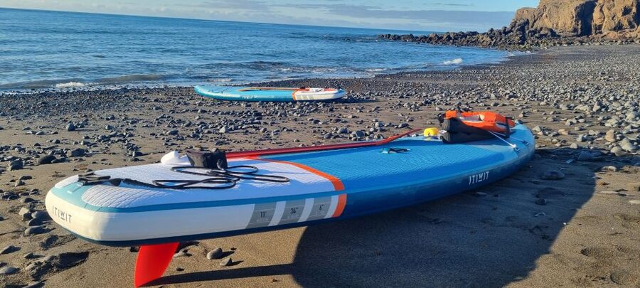 Fuerteventura : Stand Up Paddle - La Lajita gives the lesson a scenic setting