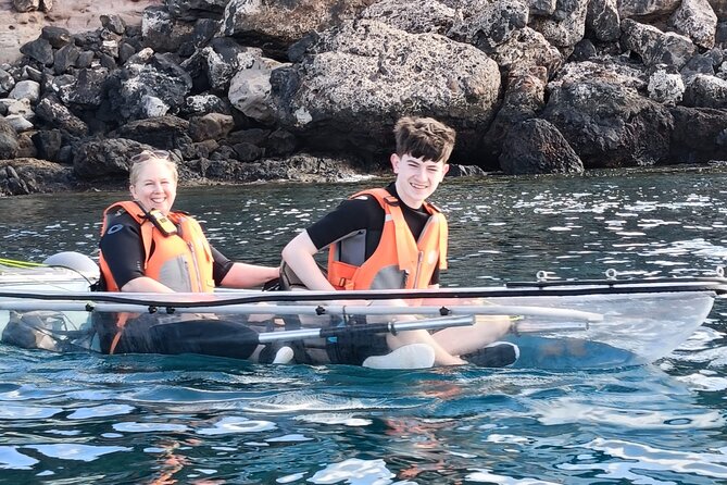 Fuerteventura: Transparent Electric Kayaks with Guide - The guide can make or break the outing