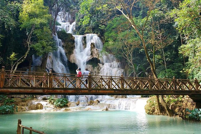 FULL DAY – Kuang Si Waterfall, Kayak on the Nam Ou / Mekong River, Pak Ou Caves - Starting on the Nam Ou at 10 a.m.