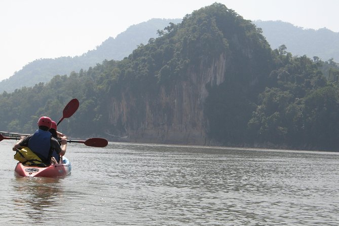 FULL DAY – Kuang Si Waterfall, Kayak on the Nam Ou / Mekong River, Pak Ou Caves - The second paddle on the Mekong