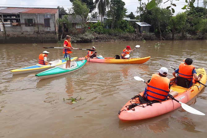 Full Day Off The Beaten Track the Mekong Delta. - Kayaking through smaller canals