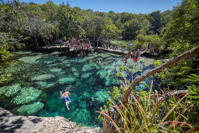 Full day tour to BACALAR, Beach Club, Kayak and an amazing Cenote - Lunch, Bacalar Letters, and a practical finish