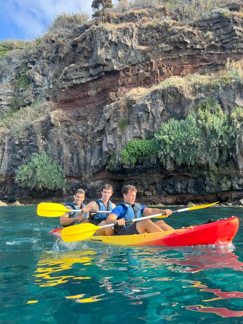 Funchal: Kayak & Snorkeling in Garajau Nature Reserve - Snorkeling among fish and clear water