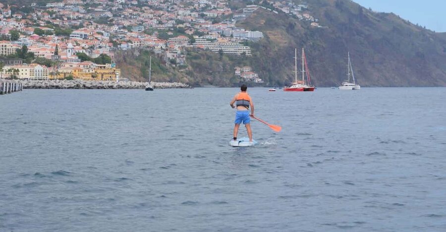 Funchal: Standup Paddle - Finding Pier 8 at Marina Nova do Funchal