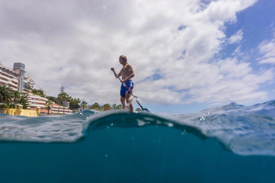 Funchal: SUP Rental or Guided tour with snorkeling - Snorkeling and swimming during the break