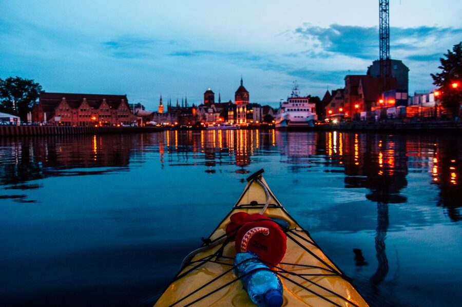 Gdansk: Sunset Kayak Tour - What you receive for $52