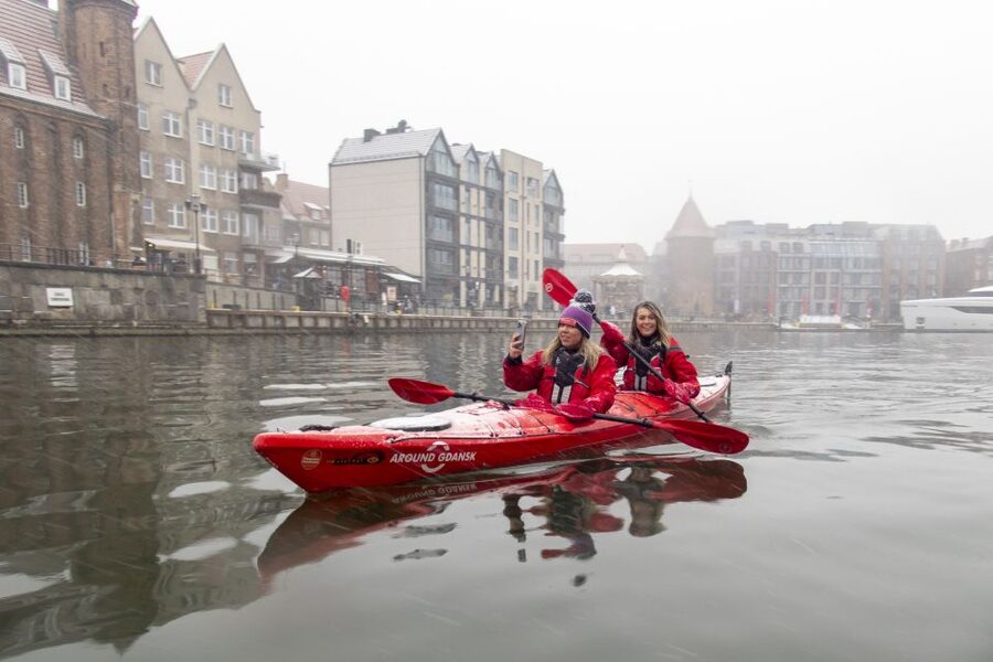 Gdansk: Winter Kayaking Tour - The Radunia Canal and its quieter mood