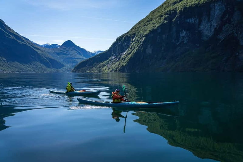 Geiranger: Kayak Tour with Waterfall Views - Photo Stops and the Quiet of the Fjord