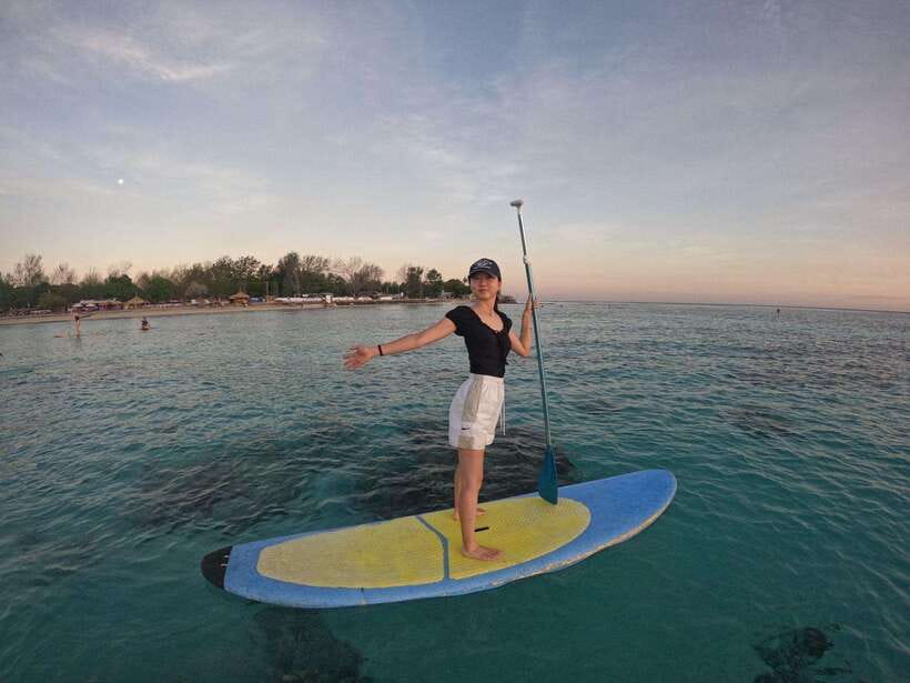 Gili sunrise stand-up paddle boarding (drone photoshoot) - Key points before you book