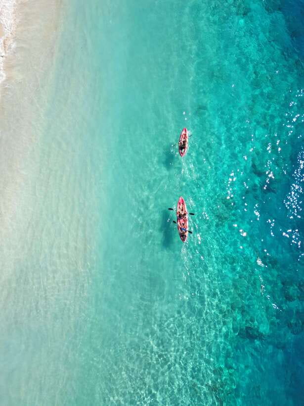 Gili sunrise stand-up paddle boarding (drone photoshoot) - Why an early start makes sense on Gili Trawangan