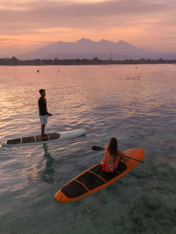 Gili Trawangan: Stand-Up Paddle with Drone Shot & Guide - How the $12 price holds up