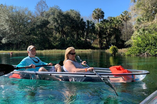 Glass Bottom Kayak Eco Tour through Rainbow Springs - Rainbow Springs State Park is a separate stop