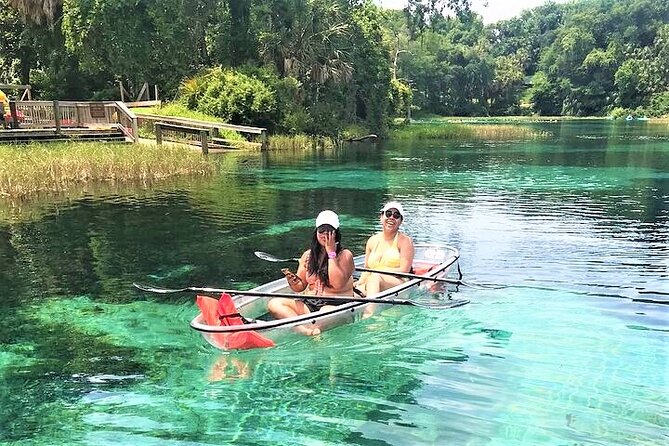 Glass Bottom Kayak Eco Tour through Rainbow Springs - The guides make the biggest difference