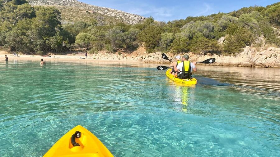 Golfo Aranci: Small group Kayak tour with Aperitif &dolphins - What makes the small group valuable