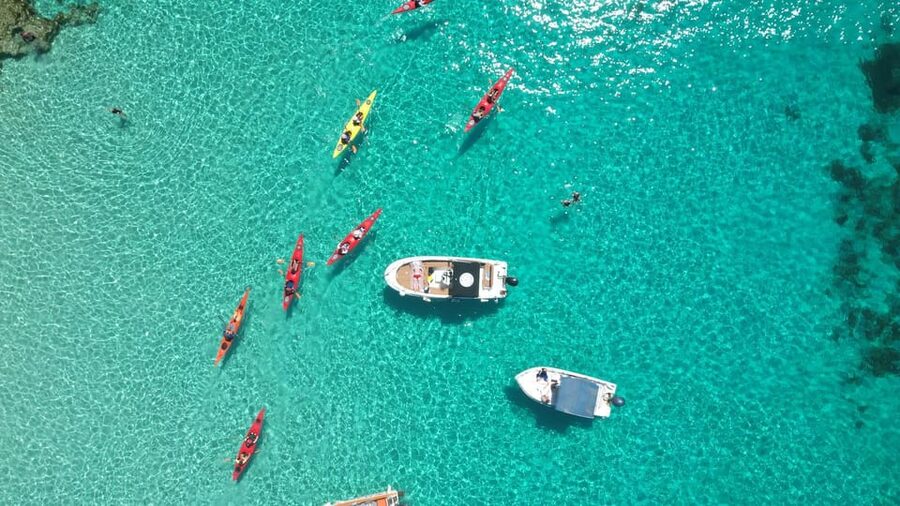 Gozo: Comino and Blue Lagoon Guided Kayaking Adventure - Paddling along Comino’s caves and rock arches