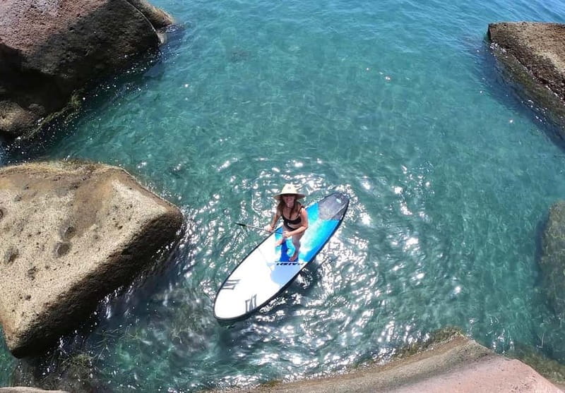 Gran Canaria, Premium Stand Up Paddle Board Experience. - Paddling beyond the bay along the coast