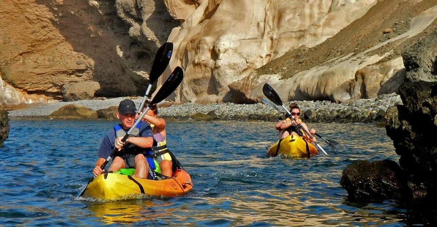 Gran Canaria: South Coast Guided Kayaking Trip - The Los Militares archaeological site