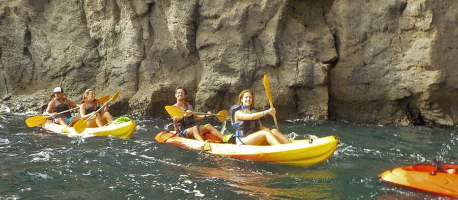 Gran Canaria: South Coast Guided Kayaking Trip - Free time on the sand