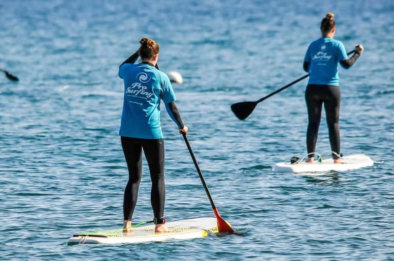 Gran Canaria: Stand-Up Paddle Lesson & Snorkeling Tour - The beach lesson: theory before action