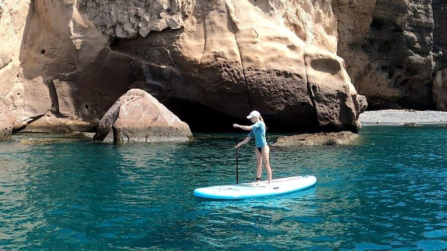 Gran Canaria : Stand Up Paddle (SUP) Tour - Starting beside the beach at Las Marañuelas