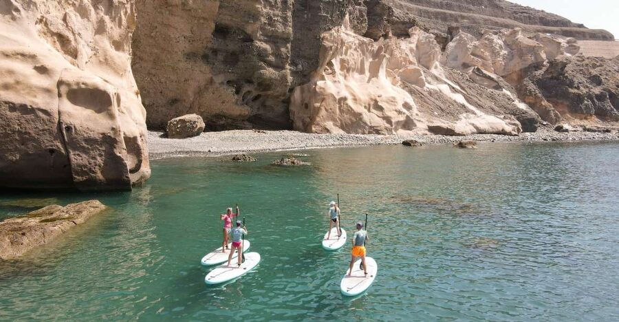 Gran Canaria : Stand Up Paddle (SUP) Tour - Paddling along Arguineguín’s coast