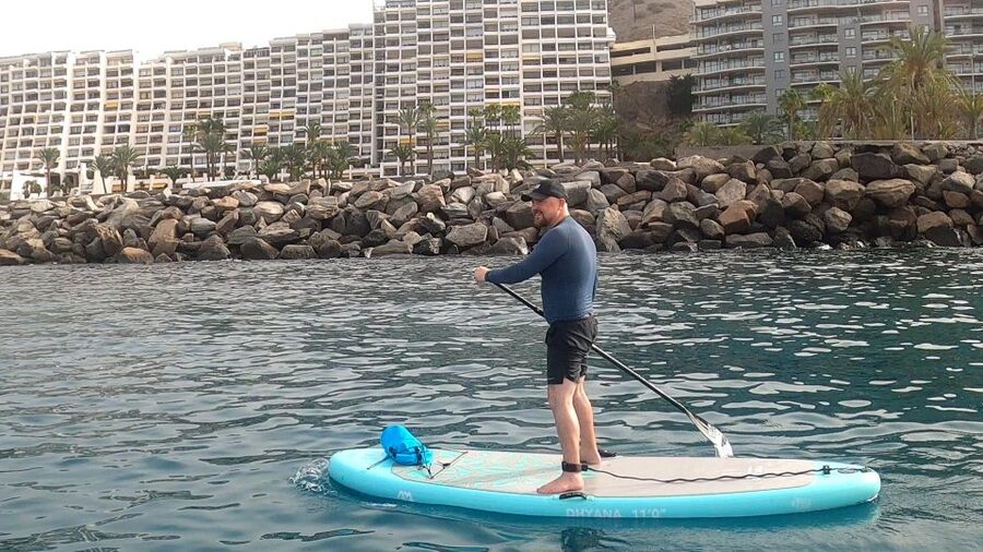 Gran Canaria : Stand Up Paddle (SUP) Tour - The swim stop and a look below the surface