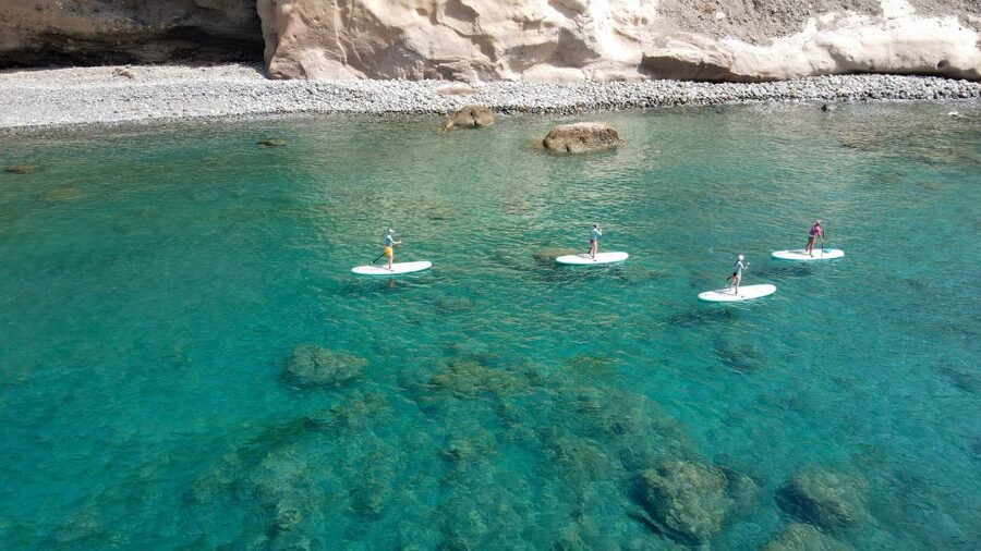 Gran Canaria : Stand Up Paddle (SUP) Tour - A small group that leaves room for personal help