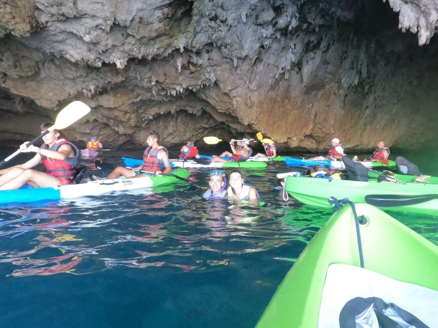 Granadella: Caló, Cova Llop Marí, and Ambolo Kayak Trip - What $53 Buys You